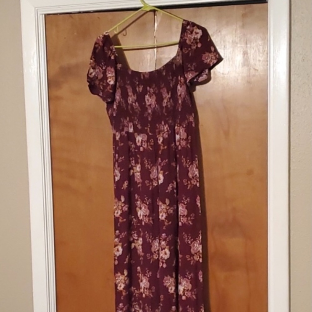 Xhilaration Floral Jumpsuit size Large